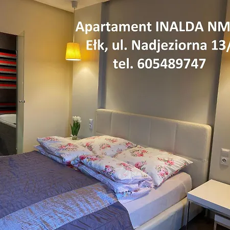 Apartament Inalda Ełk Zewnętrze zdjęcie